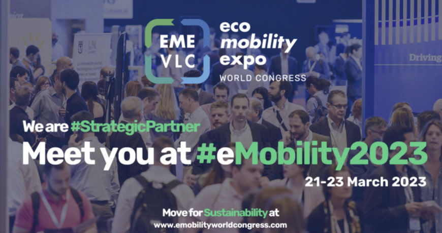 VALENCIA ACOGERÁ EL EMOBILITY EXPO WORLD CONGRESS 2023 EN MARZO